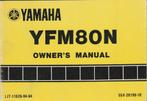 Yamaha YFM 80 N manual Quad (7147z), Yamaha