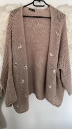Beige vest met sterren ibiza/boho, Carla gianni, Ophalen of Verzenden, Nieuw, Beige