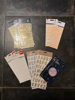 HEMA Alfabet Stickers Nieuw - Scrapbook, Ophalen of Verzenden, Nieuw, Overige typen