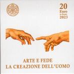 20 Euro Vaticaan 2023 - Kunst en Geloof - PROOF - Koper, Verzenden, Vaticaanstad, Overige waardes, Losse munt
