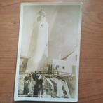 Zeer oude ansichtkaart Urk echte foto Bij de Urker Vuurtoren, Ophalen of Verzenden, Voor 1920, Ongelopen, Flevoland