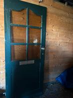 Eiken deur, Doe-het-zelf en Verbouw, Deuren en Horren, Ophalen, Gebruikt, 80 tot 100 cm, Buitendeur