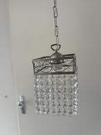 Hanglamp gang toilet slaapkamer glas kristal kroonluchter, Huis en Inrichting, Lampen | Hanglampen, Glas, Ophalen of Verzenden