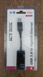 ICY BOX IB-AC501 USB 3.0 Ethernet Adapter, Ophalen of Verzenden, Zo goed als nieuw