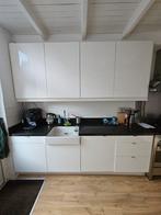 Keuken met SMEG fornuis/oven, Ophalen, Gebruikt, Wit, Dubbelwandige keuken