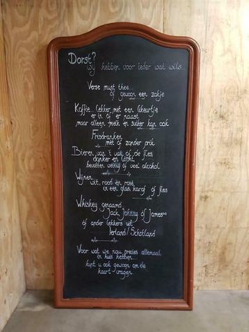 XXL horeca reclame bord, krijtbord ideaal voor je shop! beschikbaar voor biedingen