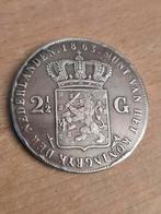 Rijksdaalder Willem III 1863 - Mogelijke Vervalsing, Postzegels en Munten, Verzenden, Koning Willem III, 2½ gulden, Losse munt