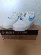 Nike Air Force 1 Low 82 Double Swoosh White Medium Blue (GS), Wit, Nike, Nieuw, Ophalen of Verzenden