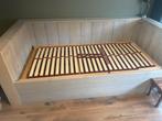 Mooie kajuitbed - Steigerhout, Ophalen, Verstelbaar, 90 cm, Eenpersoons