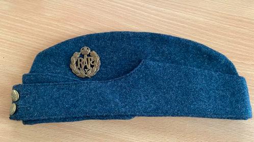 WO2 RAF Sidecap Other Ranks (incl. badge), Verzamelen, Militaria | Tweede Wereldoorlog, Luchtmacht, Helm of Baret, Engeland, Verzenden