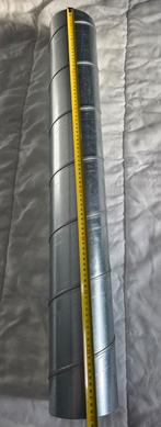 Spirobuis voor ventilatie/afzuiging, Doe-het-zelf en Verbouw, Buizen en Afvoer, Ophalen, Minder dan 2 meter, Nieuw, Aluminium