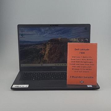Dell Latitude 7300 I7-8665U 16GB/512GB SSD Win 11 Pro beschikbaar voor biedingen