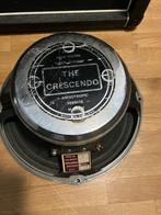 2X Fane Crescendo A speakers ( Gilmour 1970's ), Audio, Tv en Foto, Luidsprekers, Overige merken, Front, Rear of Stereo speakers