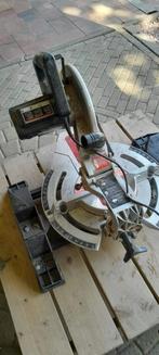 Verstek/afkortzaag, Doe-het-zelf en Verbouw, Gereedschap | Zaagmachines, Ophalen, Gebruikt, 70 mm of meer, Afkortzaag