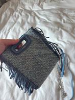 Maje Mini Denim Strass Blauw Tas, Sieraden, Tassen en Uiterlijk, Ophalen, Zo goed als nieuw, Blauw, Handtas