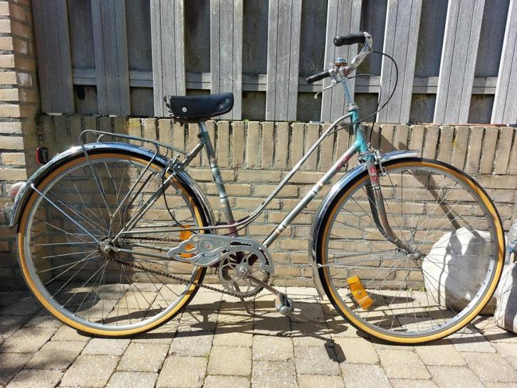 Vintage damesfiets, Reoli damesfiets, Fietsen en Brommers, Fietsen | Oldtimers, 51 tot 55 cm, Jaren '60 of nieuwer, Ophalen