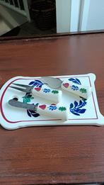 Delfts Blauw Kaasplank Set, Antiek en Kunst, Ophalen of Verzenden