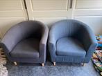 Twee Ikea fauteuils, Gebruikt, 75 tot 100 cm, Ophalen