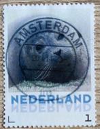 Persoonlijke Postzegel - Zeehond, Postzegels en Munten, Postzegels | Nederland, Ophalen of Verzenden, Na 1940, Gestempeld