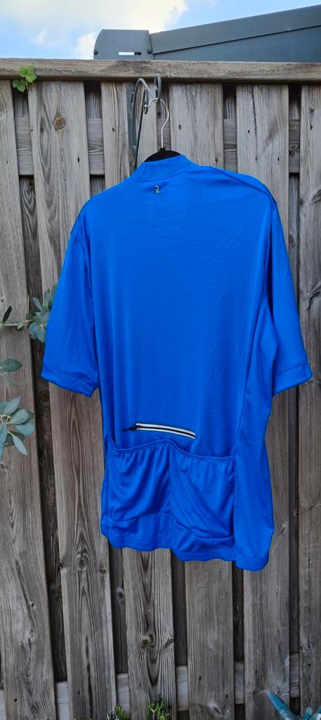 Van Rysel Fiets Shirt - Blauw - XL, Sport en Fitness, Wielrennen, Gebruikt, Ophalen