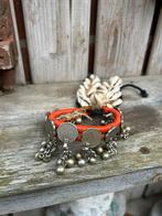 Prachtige Boho Tribel Kuchi old Banjara bracelet., Ophalen of Verzenden, Zo goed als nieuw, 10 cm of meer, Overige materialen