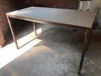 Keukentafel, Huis en Inrichting, Tafels | Eettafels, Ophalen, Gebruikt, 100 tot 150 cm, 50 tot 100 cm