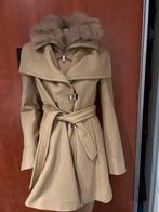 PINKO jas met vossen bont kraag  maat S origineel zgan, Kleding | Dames, Pinko, Bruin, B, Ophalen of Verzenden