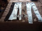 Broeken maat 36, Ophalen, Zo goed als nieuw, Blauw, W28 - W29 (confectie 36)