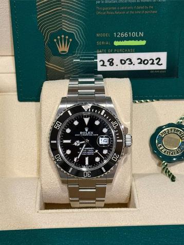 Rolex Submariner Date 41mm 2022 126610LN beschikbaar voor biedingen