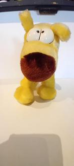 Schattige Gele Hond Knuffel grimmy vintage, Ophalen of Verzenden, Gebruikt, Hond