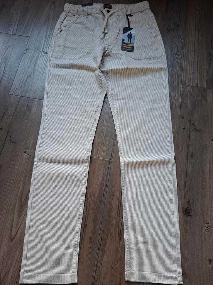 PME LEGEND Liftmaster linnen broek W32 L34, Kleding | Heren, Spijkerbroeken en Jeans, Nieuw, W32 (confectie 46) of kleiner, Overige kleuren