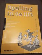 Werkboek niveau 2 spelling in de lift, Ophalen, Zo goed als nieuw, Overige niveaus, Nederlands