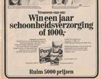 Retro reclame 1972 Persil wasmiddel draagkoffer en draagton, Verzamelen, Retro, Verzenden, Overige typen