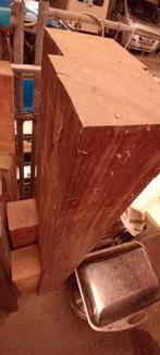 Azobe geschaafd 18x18cm, Doe-het-zelf en Verbouw, Hout en Planken, Ophalen, Nieuw, 50 mm of meer, Pallet