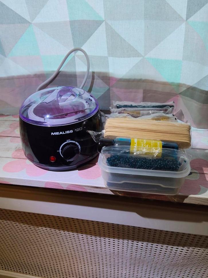 Hars Setje met Parels - Complete Ontharingskit, Witgoed en Apparatuur, Persoonlijke-verzorgingsapparatuur, Nieuw, Scheren en Epileren