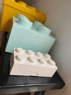 Lego opbergdoos broodtrommel - opbergdozen 3x, Ophalen of Verzenden, Gebruikt