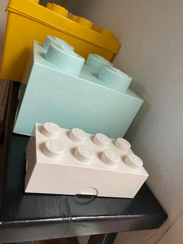 Lego opbergdoos broodtrommel - opbergdozen 3x beschikbaar voor biedingen