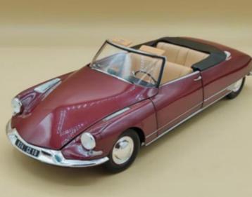 Citroen DS 19 1961 Cabriolet Rood schaal 1:18 Norev 181561 beschikbaar voor biedingen