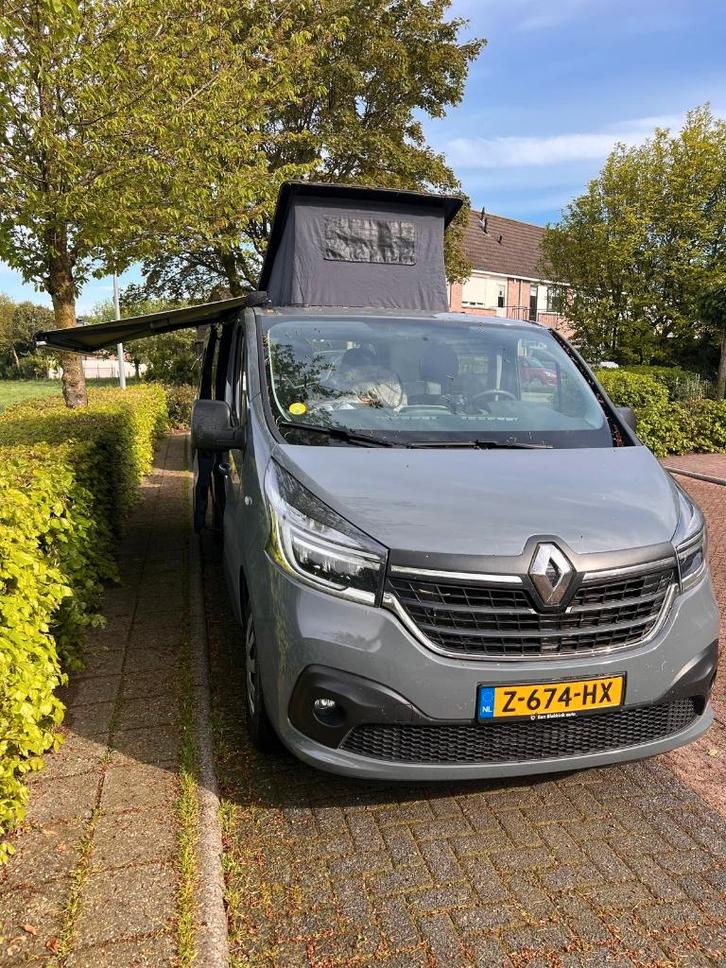Buscamper Renault Trafic 2.0 DCi  120 T29 L2H1 inbouw 2023, Caravans en Kamperen, Campers, Particulier, tot en met 2, Buscamper of Camperbus