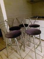 5 stijlvolle hippe barkrukken, Huis en Inrichting, Barkrukken, Ophalen, 60 tot 90 cm, Metaal, Gebruikt