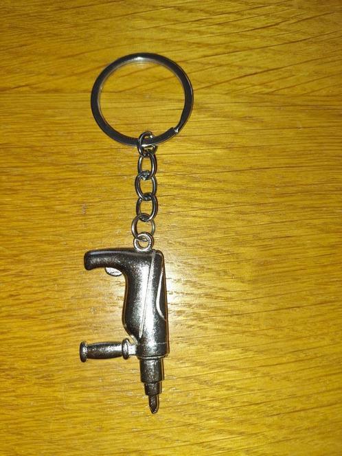 Sleutelhanger boormachine, Verzamelen, Sleutelhangers, Nieuw, Overige typen, Ophalen of Verzenden