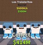Los Tralaleritos steal a brainrot roblox, Online, Verzenden, 1 speler, Zo goed als nieuw