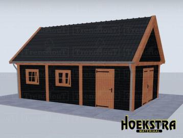 Complete Douglas schuur 10x5mtr! ACTIE! Compleet €11.950, beschikbaar voor biedingen