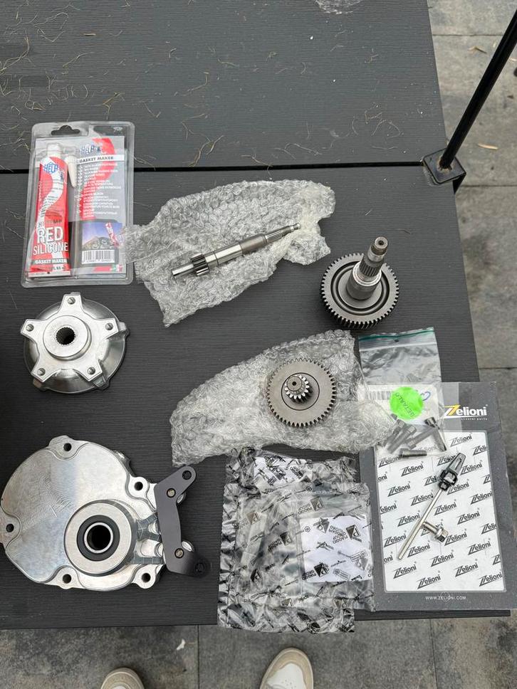 Onderdelen Dubbeldisc Ombouw Vespa Sprint, Fietsen en Brommers, Brommeronderdelen | Scooters, Nieuw, Vespa, Overige typen, Ophalen of Verzenden