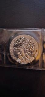 1 oz Zilveren munt Rwanda 2016 stokstaart, Ophalen of Verzenden, Overige landen, Losse munt, Zilver