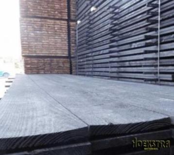 Douglas potdekselplanken 22x200 zwart 3m / €2,95 per M! beschikbaar voor biedingen