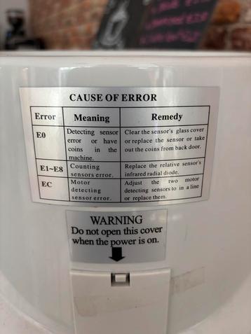 Safescan 1250 Muntenteller beschikbaar voor biedingen