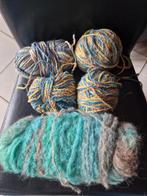 5 bollen wol, Hobby en Vrije tijd, Breien en Haken, Ophalen of Verzenden, Gebruikt, Breien of Haken, Wol of Garen