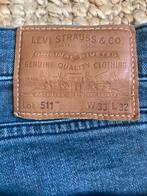 Levis 511 w33 L32, Kleding | Heren, Spijkerbroeken en Jeans, Blauw, Overige jeansmaten, Ophalen of Verzenden, Zo goed als nieuw
