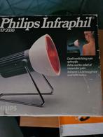 Vintage.Philips Warmtelamp / Infraroodlamp, Gebruikt, Ophalen of Verzenden, Minder dan 100 cm, Metaal
